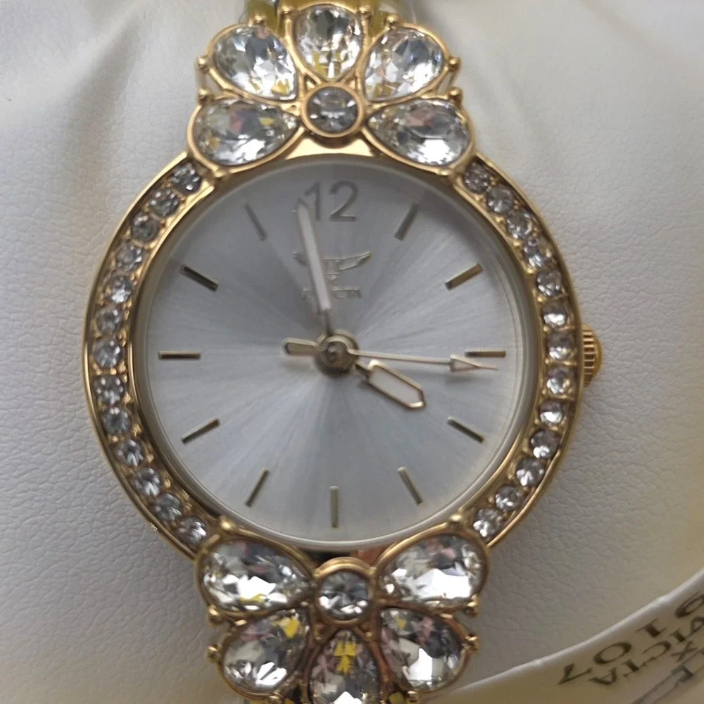 NEW Invicta Wildflower Women's Watch 30mm, Silver, Rose Gold‎ (69107) #0438